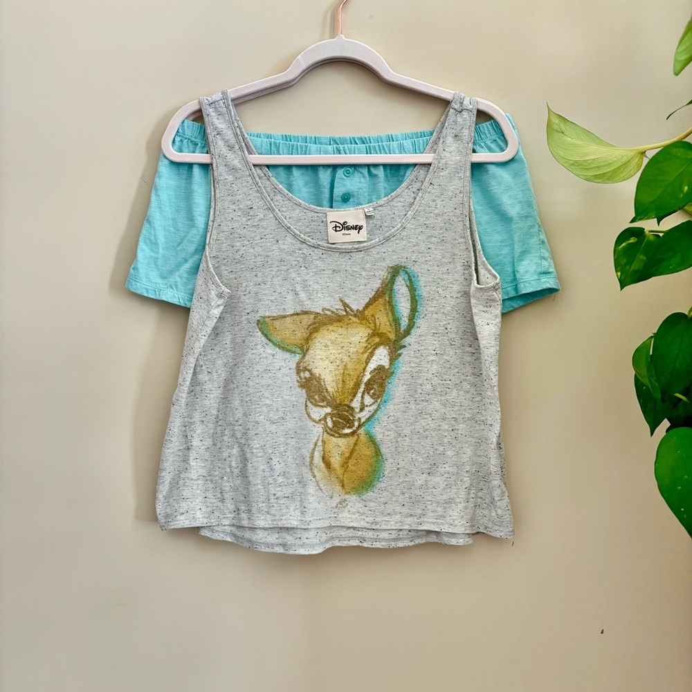 Disney Bambi Pajama Set Size XL
